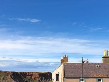 The pub's next door