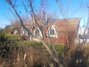 Camping pod exterior