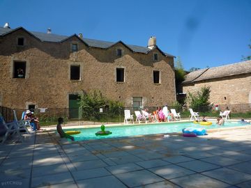 Open-air pool