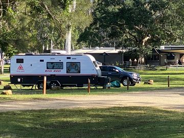 Designated unpowered sites can cater for caravans, motorhomes or tents.