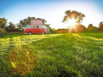 A sunny day on site