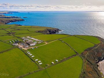 Aerial view of the site