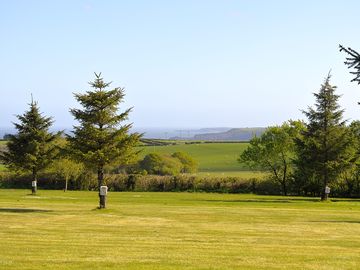 Camping field with lots of space