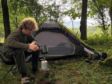 Tent pitch