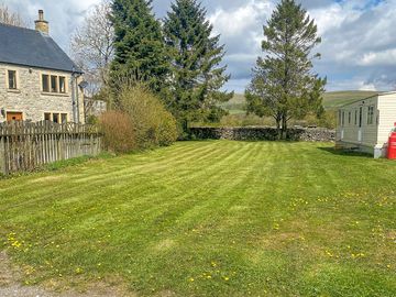 Grass pitches on site