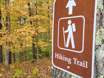 On-site hiking