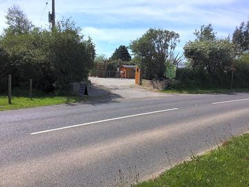 Entrance to the site