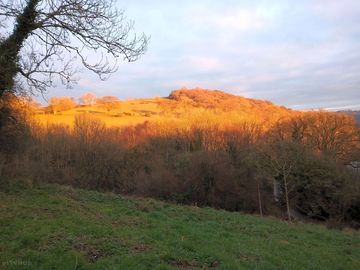 The view from the garden