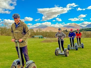Segways and adventure sports on site