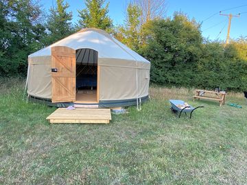 The Yurt pitch