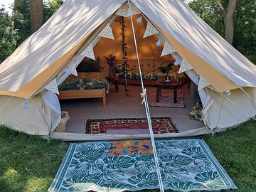 Exterior of tropical tent