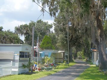 Street scene at the resort