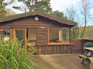 Spacious private decking area