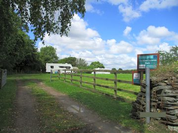 Entrance to site