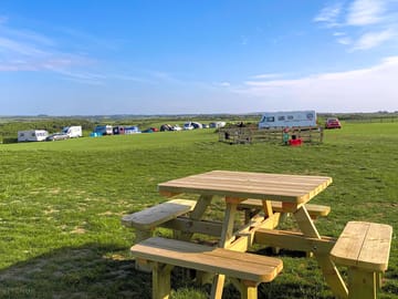 Bar benches and camping ground