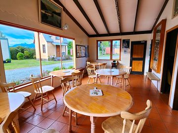 Communal dining area
