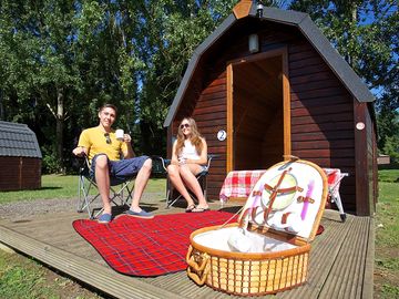Outside the pod