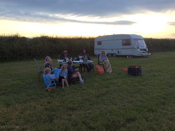 Mealtime on the site