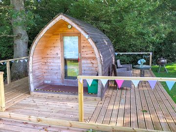Visitor image of the woodland Camping Pod