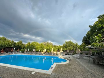 Swimming pool and sun deck