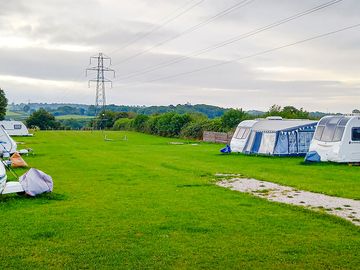 Visitor image of the view down the pitching field