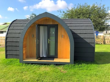 Smart and spacious camping pods