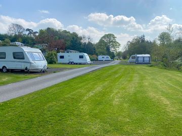 Level touring pitches