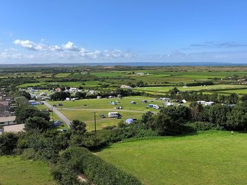 A stunning view from the top field