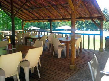 Covered terrace