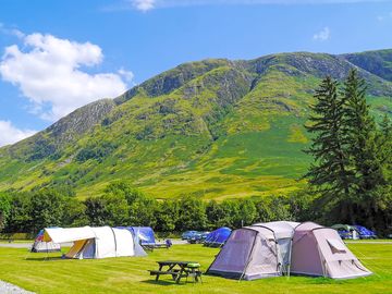 Electric tent pitch
