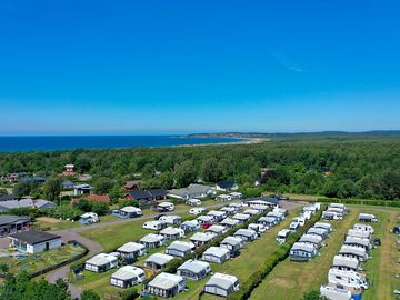 Aerial view of Vilshärads Camping