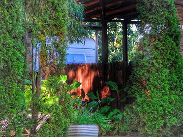 CARAVAN CON PATIO