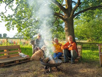 The communal firepit