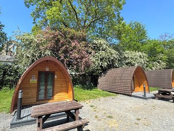 Outside pod