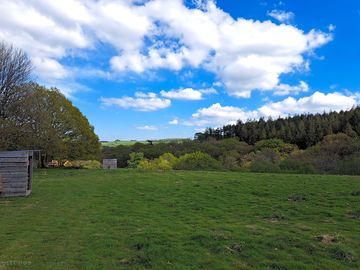 There's plenty of space with just three families sharing the two acre meadow
