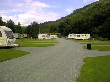 Hardstanding touring pitches