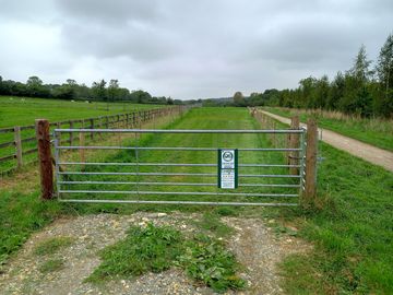 Entrance to the site