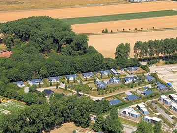 Birds' eye view of the landscape