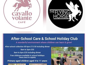 Our logos, and childcare club