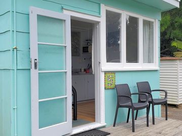 Exterior and separate toilet