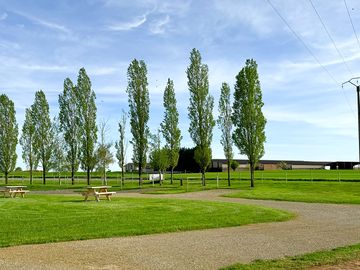 Picnic tables