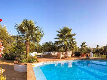 The poolside