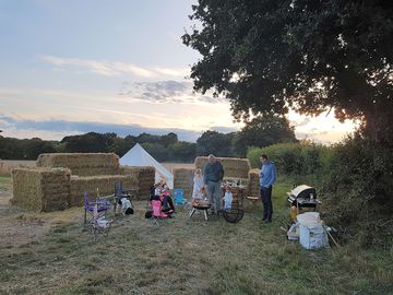 The comfiest armchairs made of straw