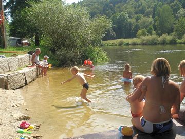 River swimming