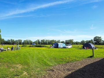 View of our camping field