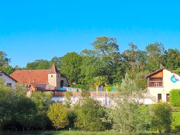 General view of the campsite