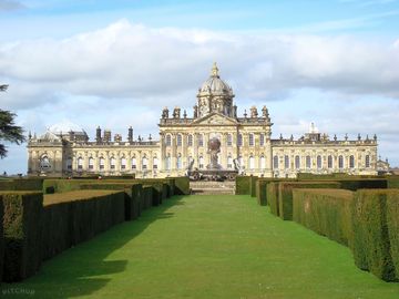 Castle howard, which is a short drive away