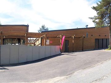 Entrance to the site