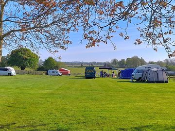 View of camping field