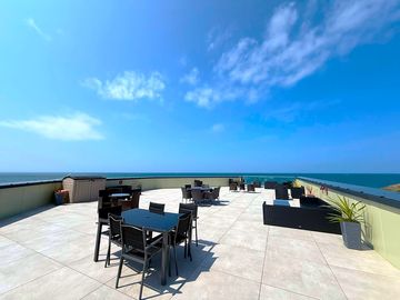 Coastal views from the sky terrace